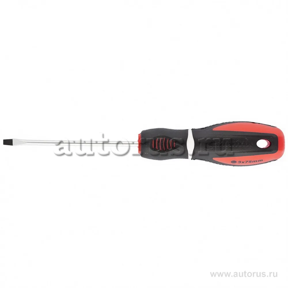 Отвертка Era, SL5x100 мм, CrV, трехкомпонентная рукоятка MATRIX 12078 MATRIX 12078