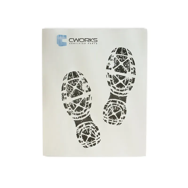 Коврик бумажный однослойный Cworks 400X500мм. (для защиты салона/500шт.) CWORKS J140R0001