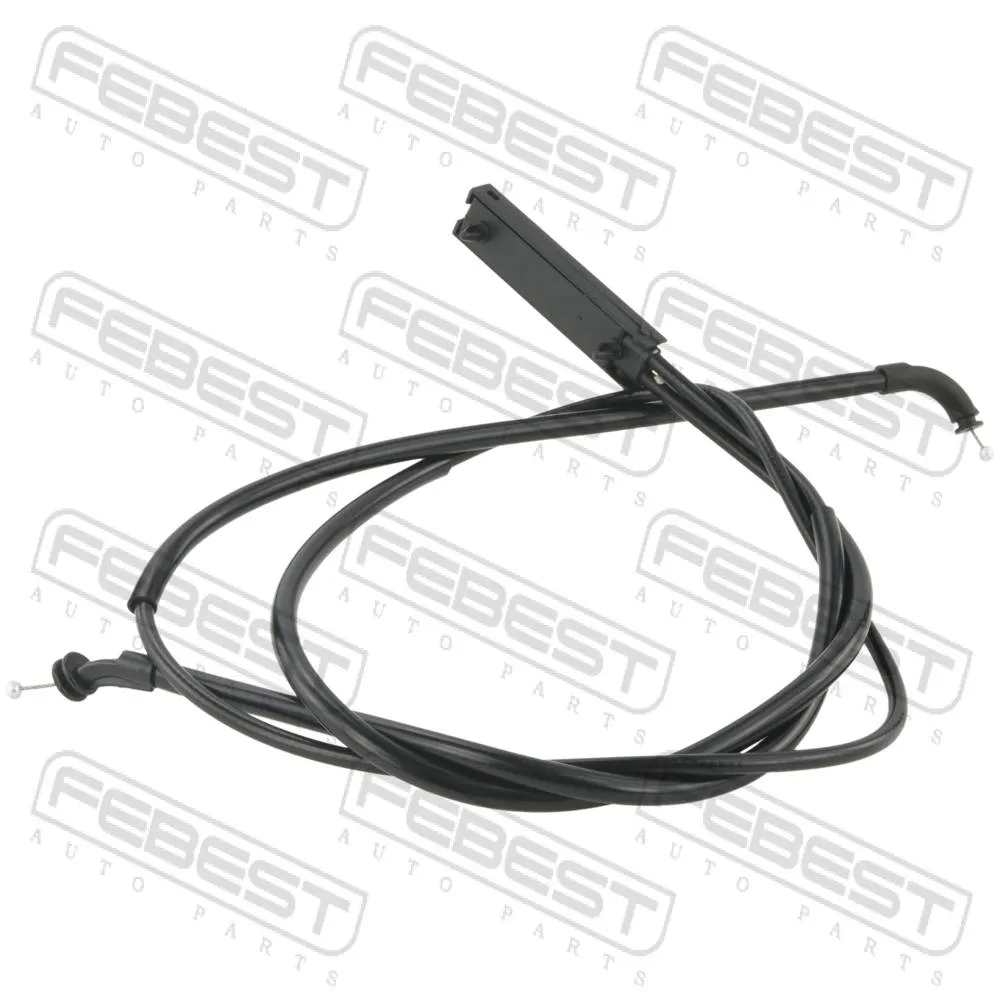 Трос привода открывания замка капота BMW X5 E70 2006-2013 [ECE] FEBEST 19101-E70