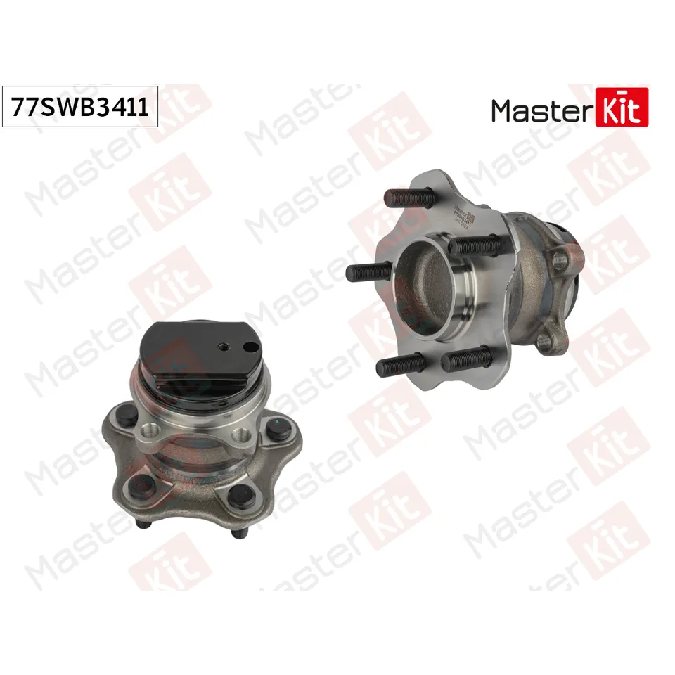 Ступица в сборе с подшипником зад. MASTERKIT 77SWB3411