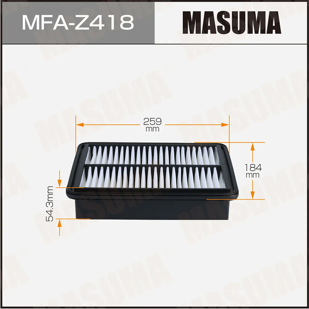 Фильтр воздушный MAZDA CX-5 17- MASUMA MFAZ418