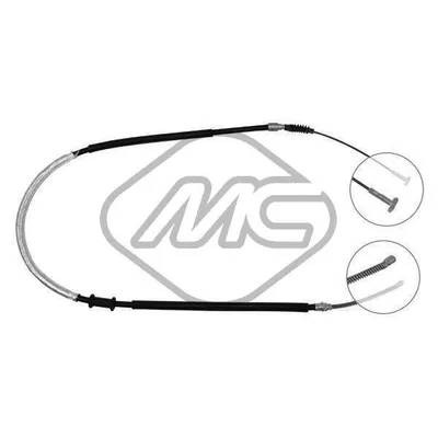 Трос ручника FIAT BRAVA 1/4 SX-LH Metalcaucho 81303