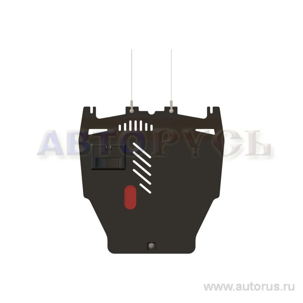 Защита картера двигателя и кпп Honda, Хонда Civic, Цивик -хэтчбек, V-1,8, 2006-2011, Сталь 2 мм