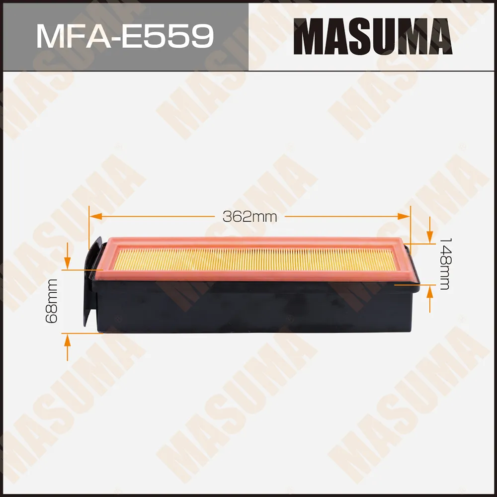 Воздушный фильтр A0635 MASUMA LHD BMW X5 (F15, F16) (1/20) MASUMA MFAE559