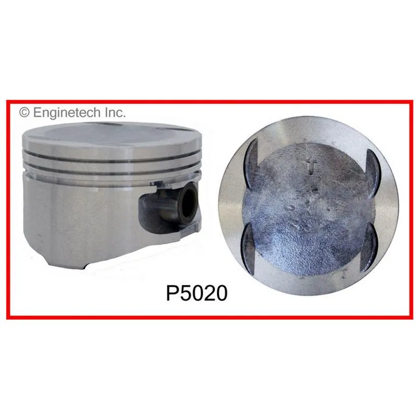 Поршни к-т +0.50 GM 2.3L DOHC 87-95 92.51.51.53.0mm Use C92134.50 PR3132.20 ENGINETECH P5020(4).50MM