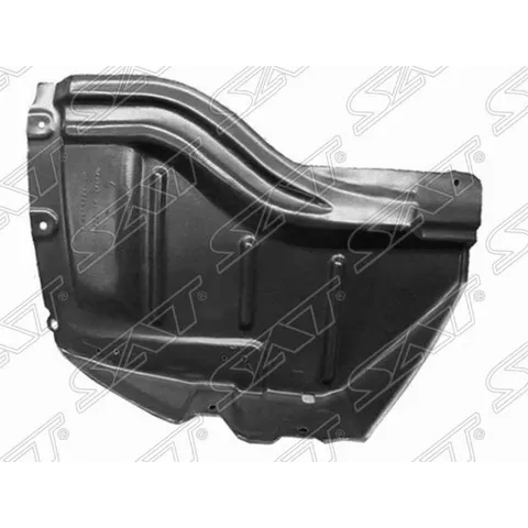Подкрылок TOYOTA TUNDRA 07- RH пластиковый бампер (пр-во Тайвань)
