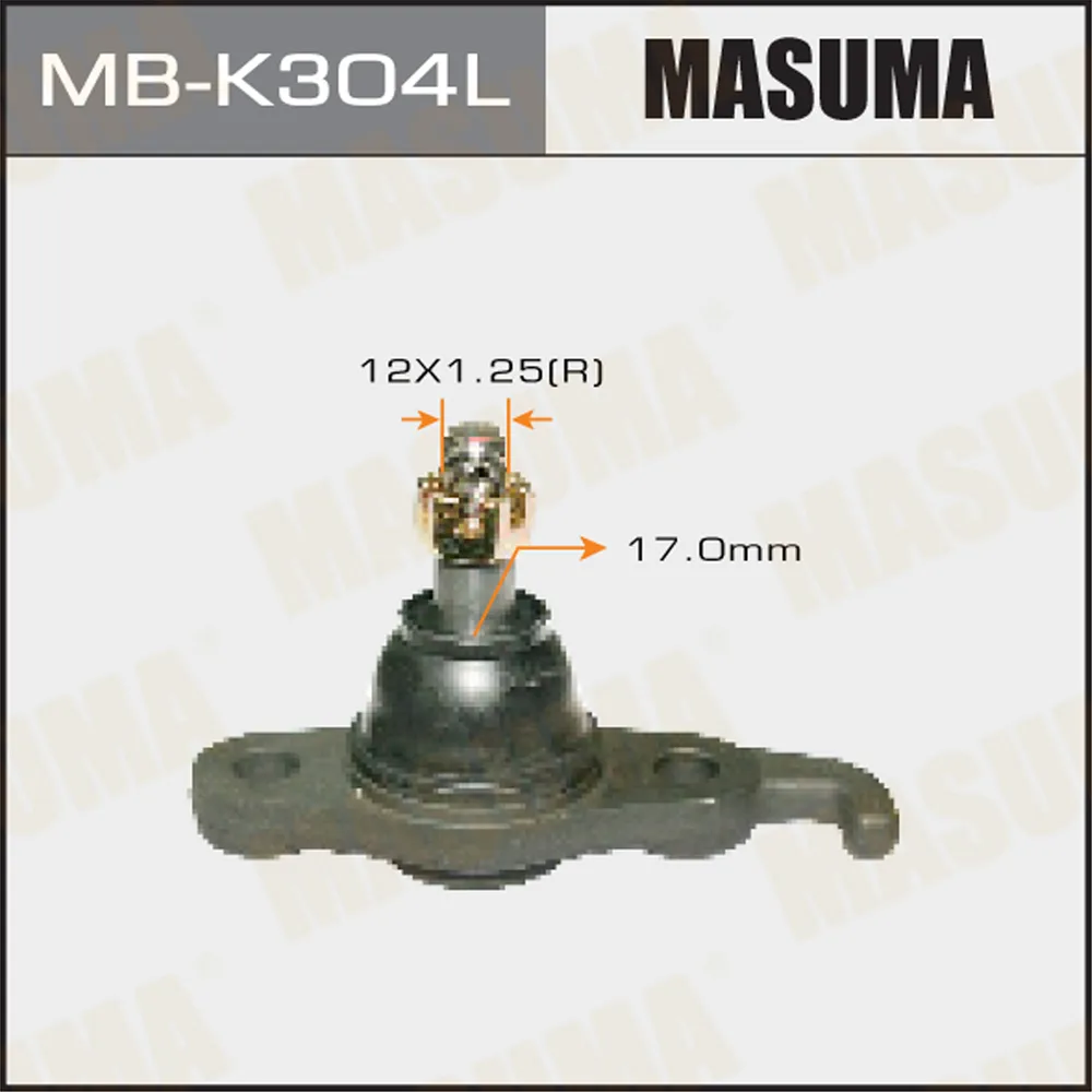 Опора шаровая левая MASUMA Hyundai Tucson 04-/ Kia Sportage04- MASUMA MBK304L