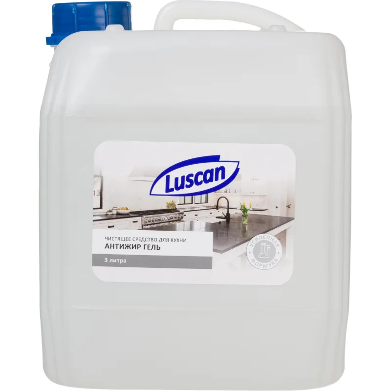 Чистящее средство для кухни Luscan антижир гель 3л 1575545