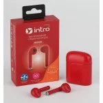 Вкладыши гарнитура с зар кейсом красные INTRO Б0037661