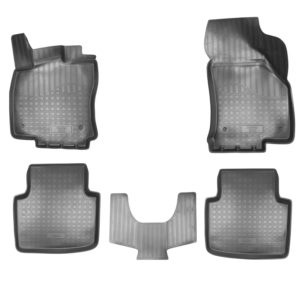 Коврики салонные для Skoda Superb III 3D (2015) NORPLAST NPA11-C81-820