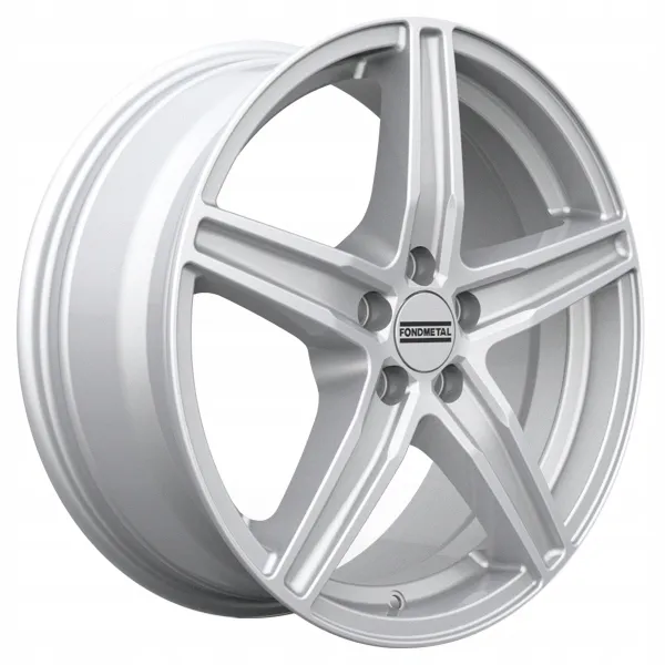 Диск литой R16 6.5J 5x114.3/67.2 ET46 FONDMETAL 8 100 Glossy Silver RF04299