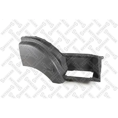 Корпус подножки верхний правый с подкрылком без отверстий MB AXOR STELLOX 87-23115-SX