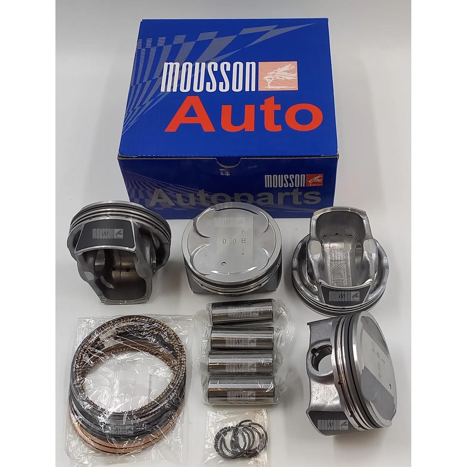Поршень кольца ремонтные +0,5 мм комплект Kia/Hyundai G4NH на 1 цилиндр MOUSSON SPRG4NH050