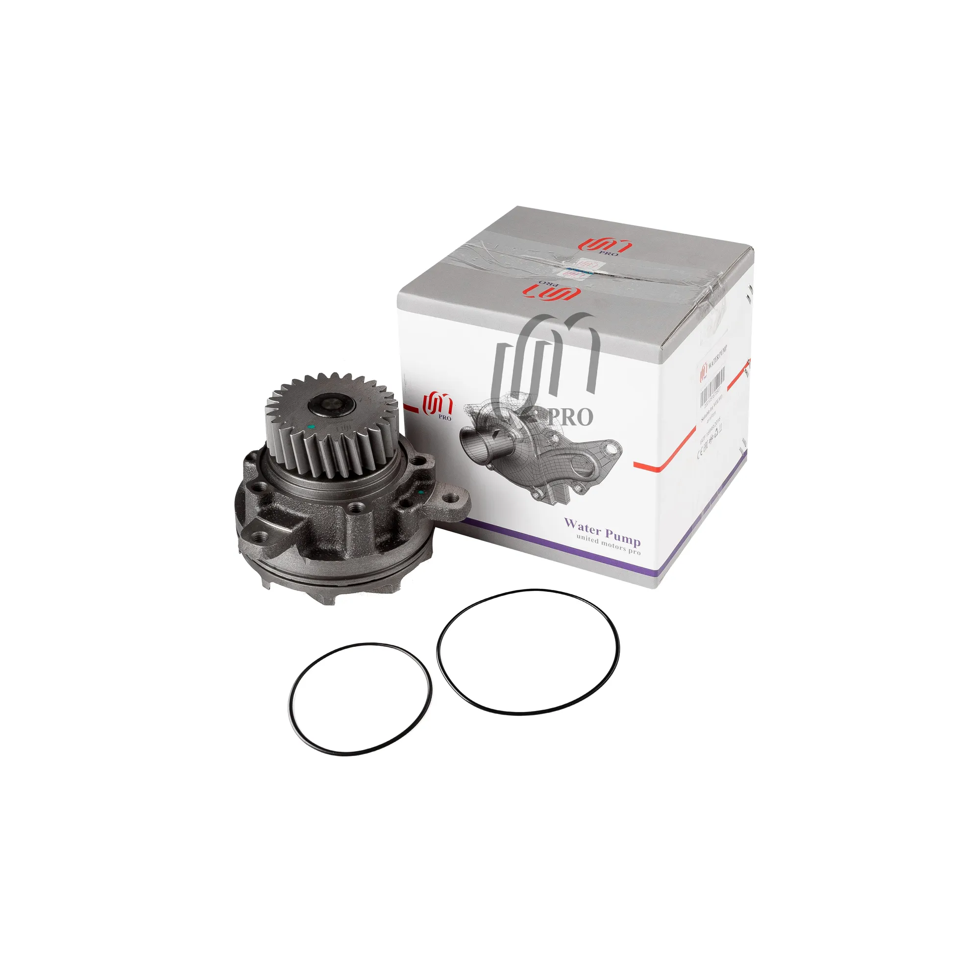 Помпа VOLVO D12C (для автоматической КПП) (74 20 734 268 20734268) UM UNITED MOTORS 46WP006