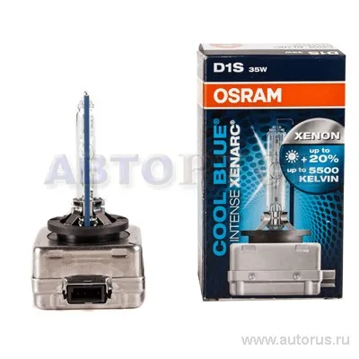 Лампа ксеноновая D1S 6000K OSRAM XENARC COOL BLUE INTENSE 1 шт. 66140CBI