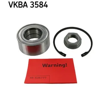 Подшипник ступицы передний SKF VKBA 3584