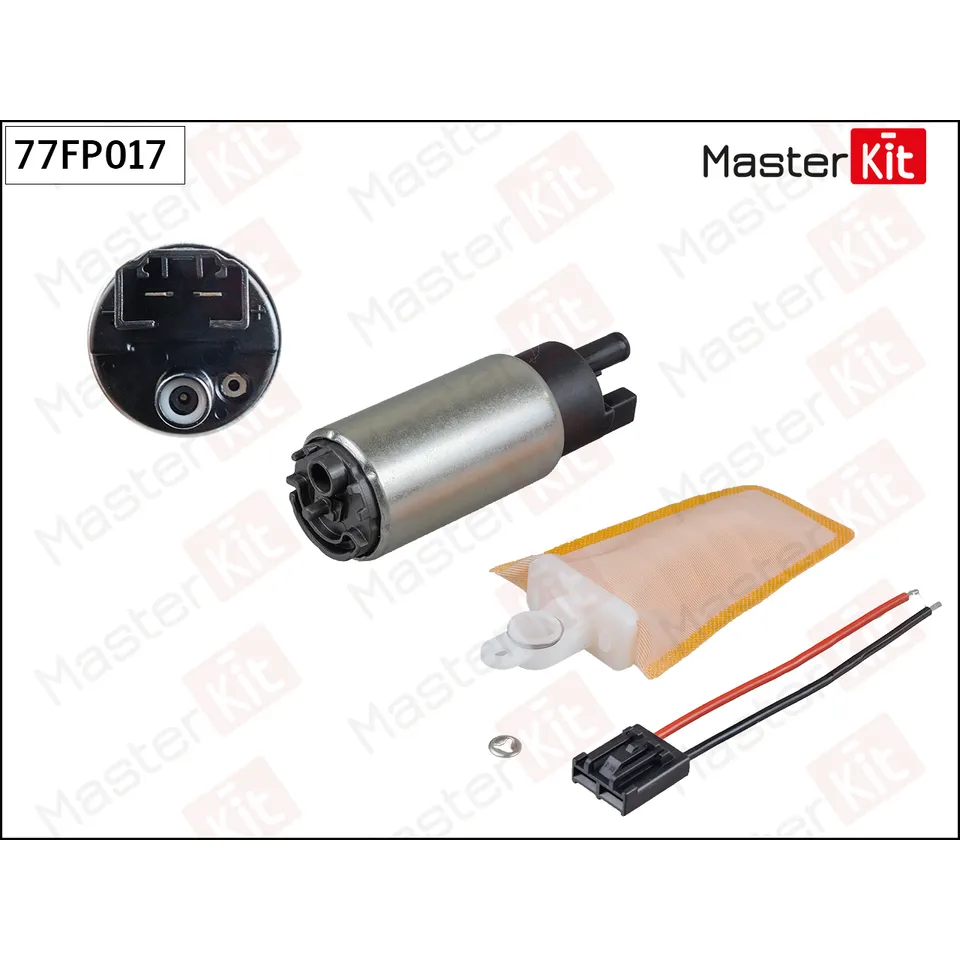 Насос топливный HONDA/HYUNDAI/MAZDA/NISSAN (3.5bar) MASTERKIT 77FP017