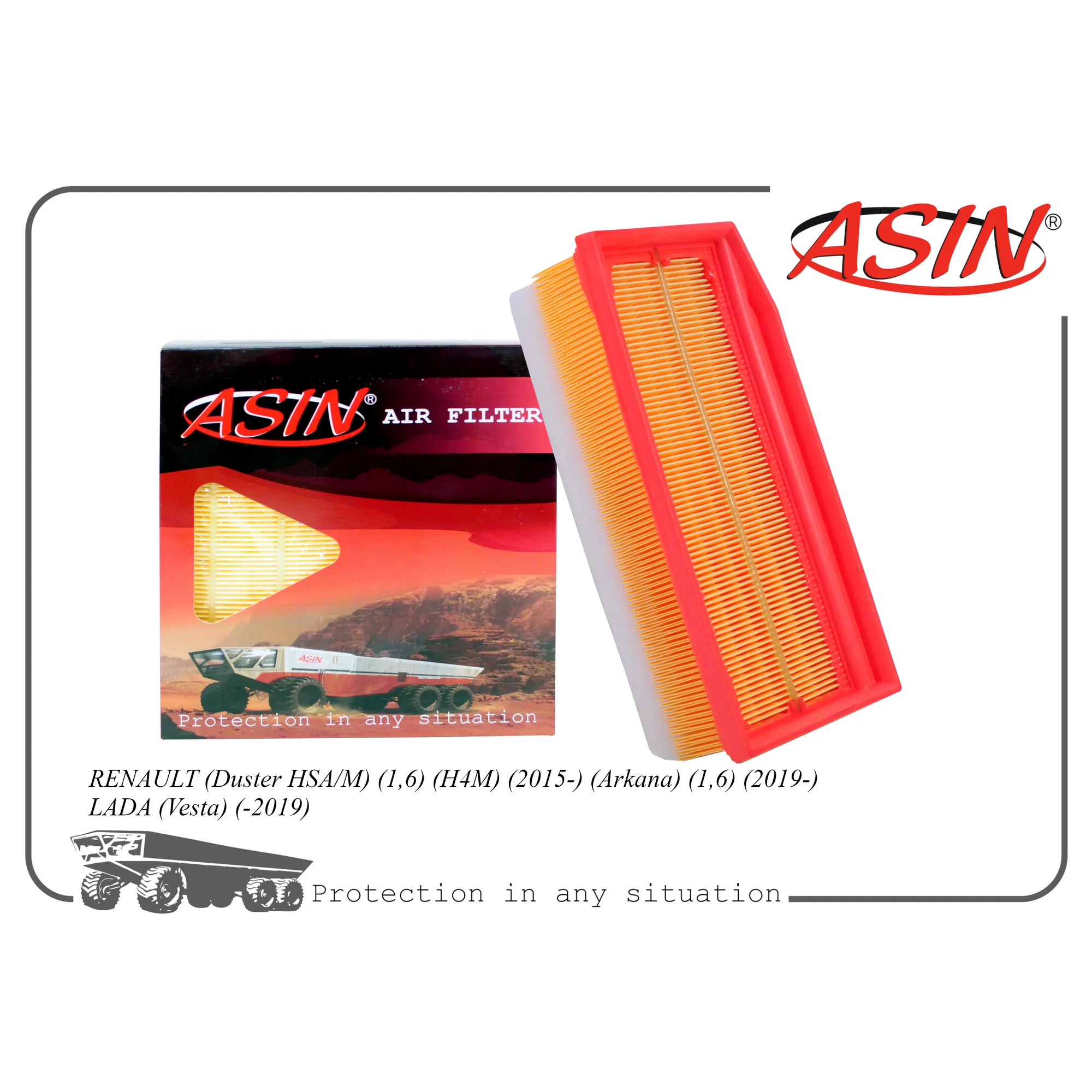 Фильтр воздушный 165460509R/ASIN.FA2394 ASIN ASIN ASINFA2394