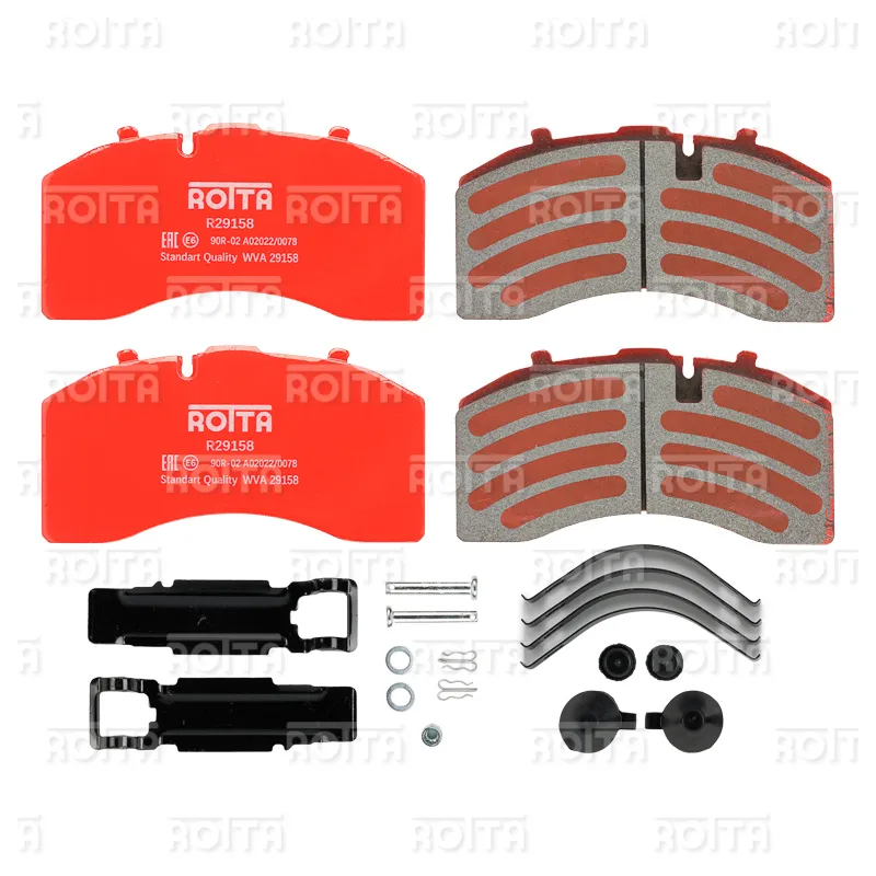 Колодки тормозные 29158 SAF SKRB 9022K, Integral (SK7) с полным р/к ROTTA R29158
