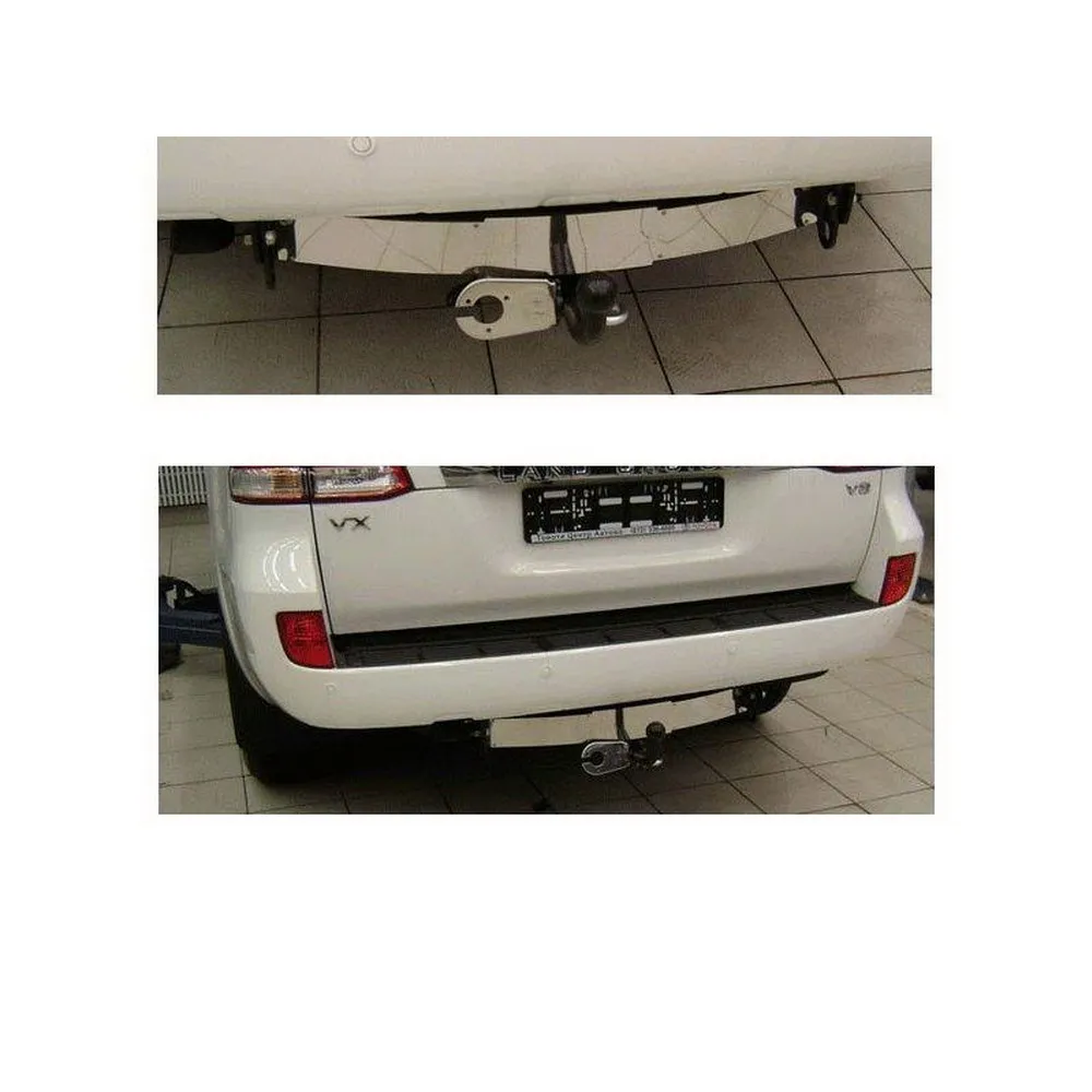 Фаркоп LEXUS LX 570, 08-, шар A, 75/1800, с нержавеющей пластиной