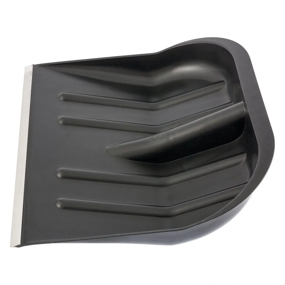 Лопата для уборки снега пластиковая, 465х415 мм, без черенка, СИБРТЕХ 614635