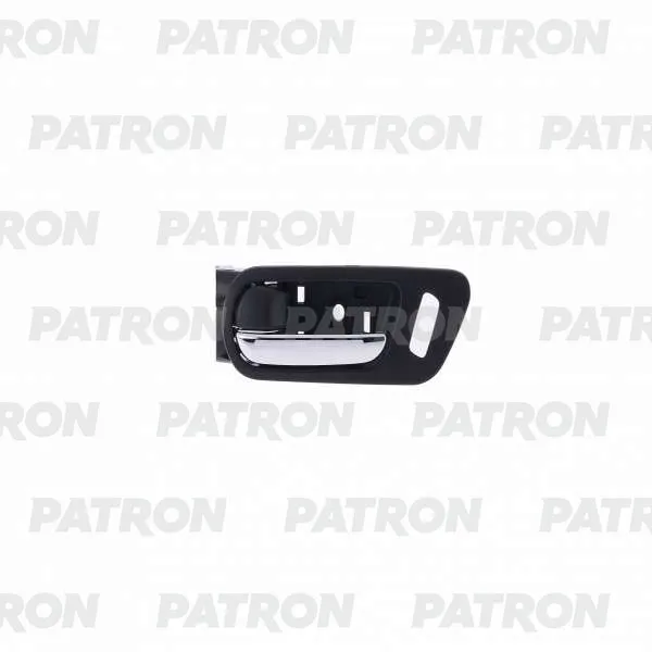 Ручка двери внутр передн лев MAZDA: 6 09-13 (хром\черн) PATRON P20-1049L