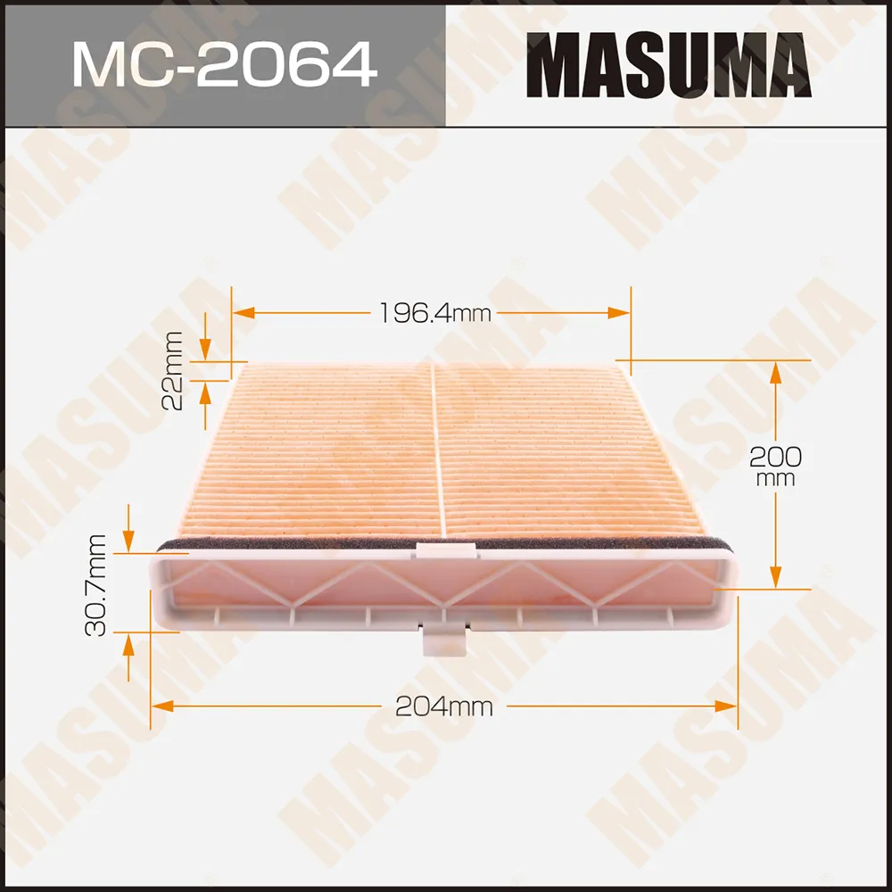Фильтр салона MASUMA MC2064