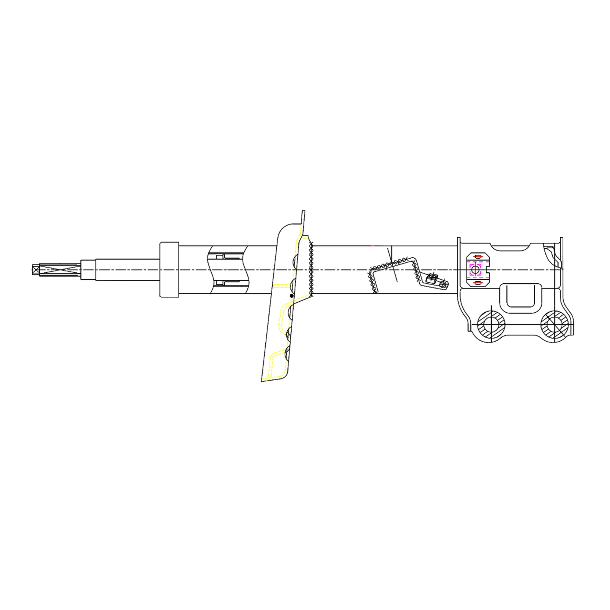 Стойка гм. (CYKK-476-G) CTR GY1465G