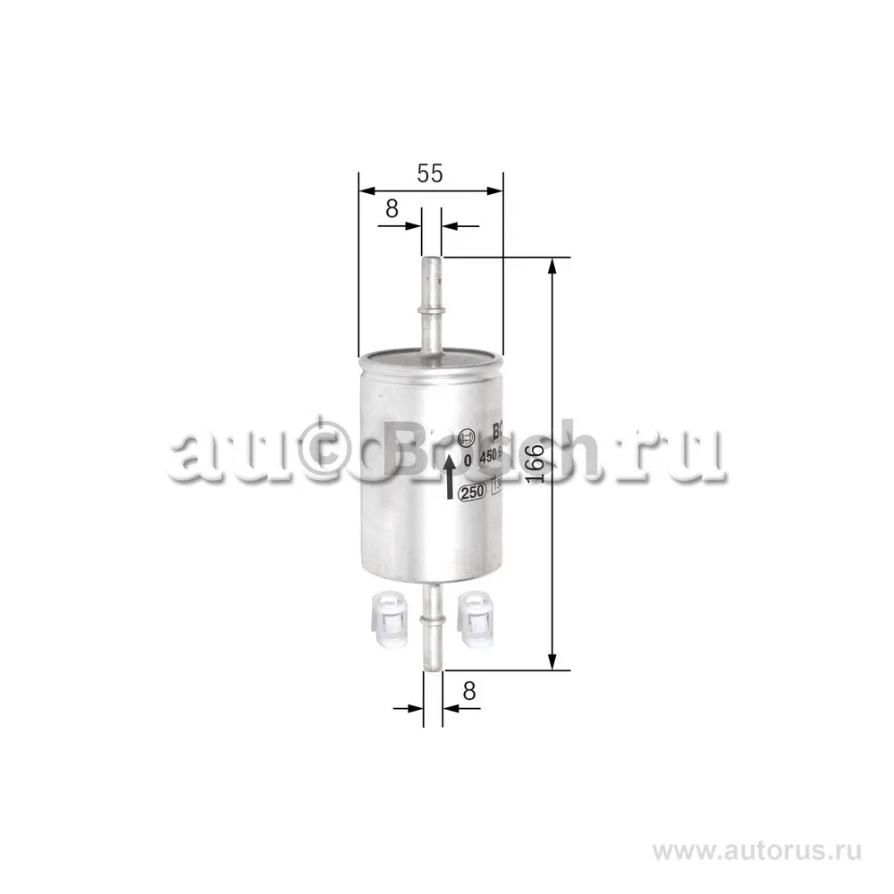 Фильтр топливный OPEL/GM/LADA 2123 BOSCH 0450905316