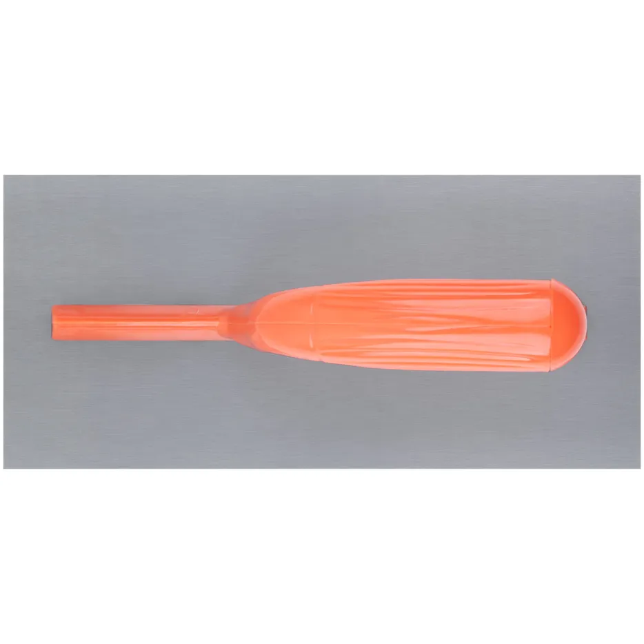 Гладилка стальная с пластиковой ручкой, 280х130 мм, плоская КУРС 05135