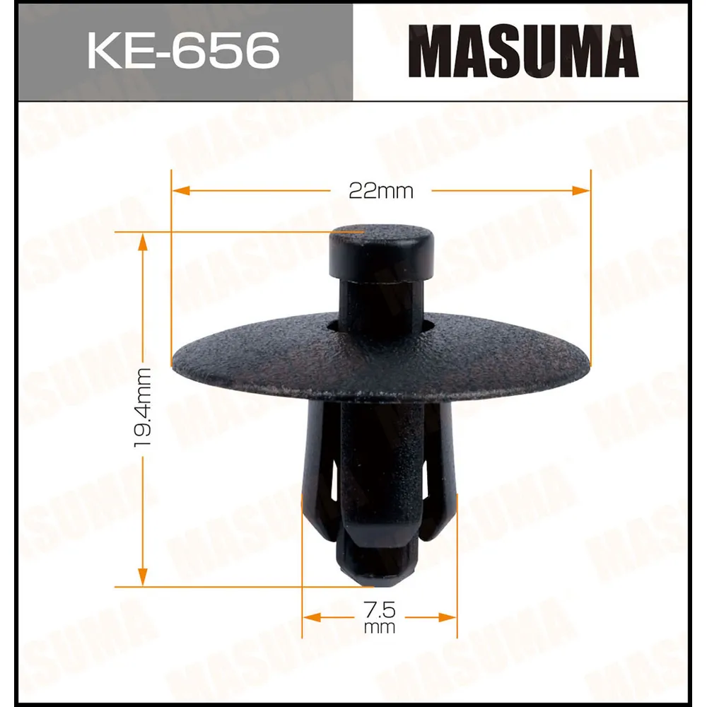 Клипса VW JETTA -18 MASUMA KE656