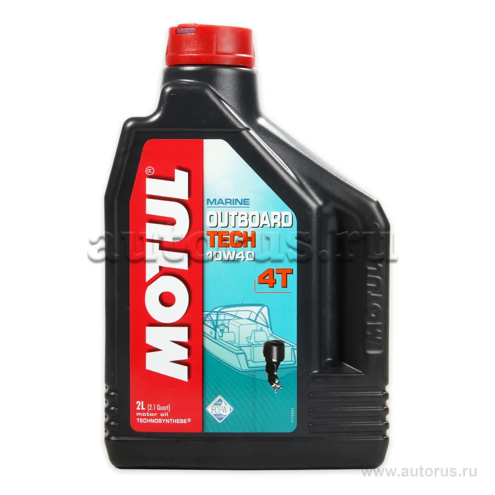 Масло моторное 4T Motul Outboard Tech 10W40 2 л 106368