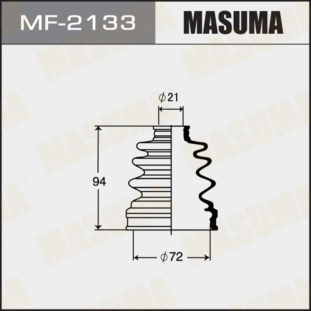 Пыльник ШРУСа MITSUBISHI COLT MASUMA MF-2133