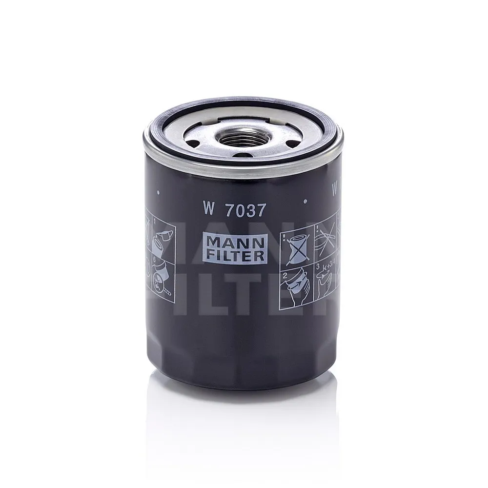 Фильтр масляный SUBARU FORESTER IMPREZA OUTBACK 2.0D 08 MANN-FILTER W7037