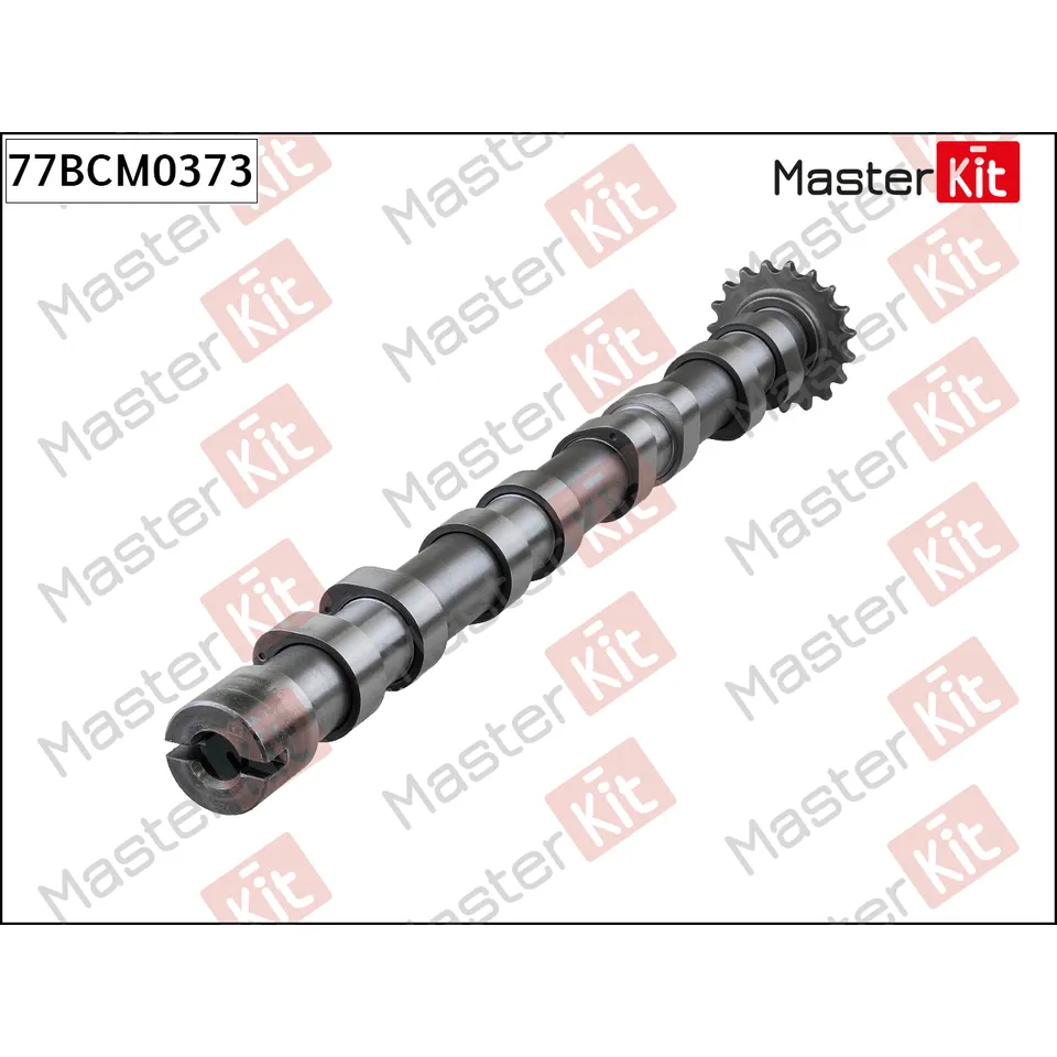 Распредвал (впуск) CITROEN/PEUGEOT 2.0HDI DW10ATED4/DW10UTED4 (RHK)/RHK (DW10UTED4)/RHM/RH MASTERKIT 77BCM0373