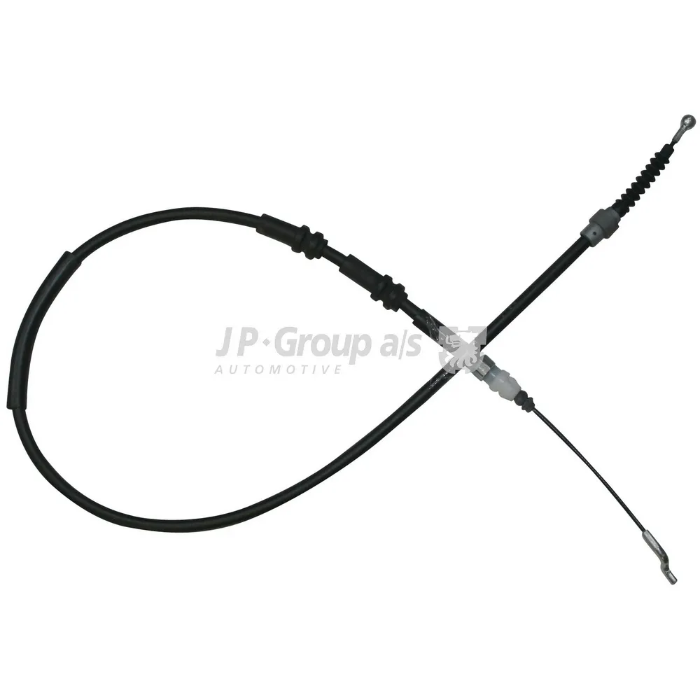 Трос ручного тормоза L=R VW T5/Multivan 03-> /L=1297mm JP 1170306300