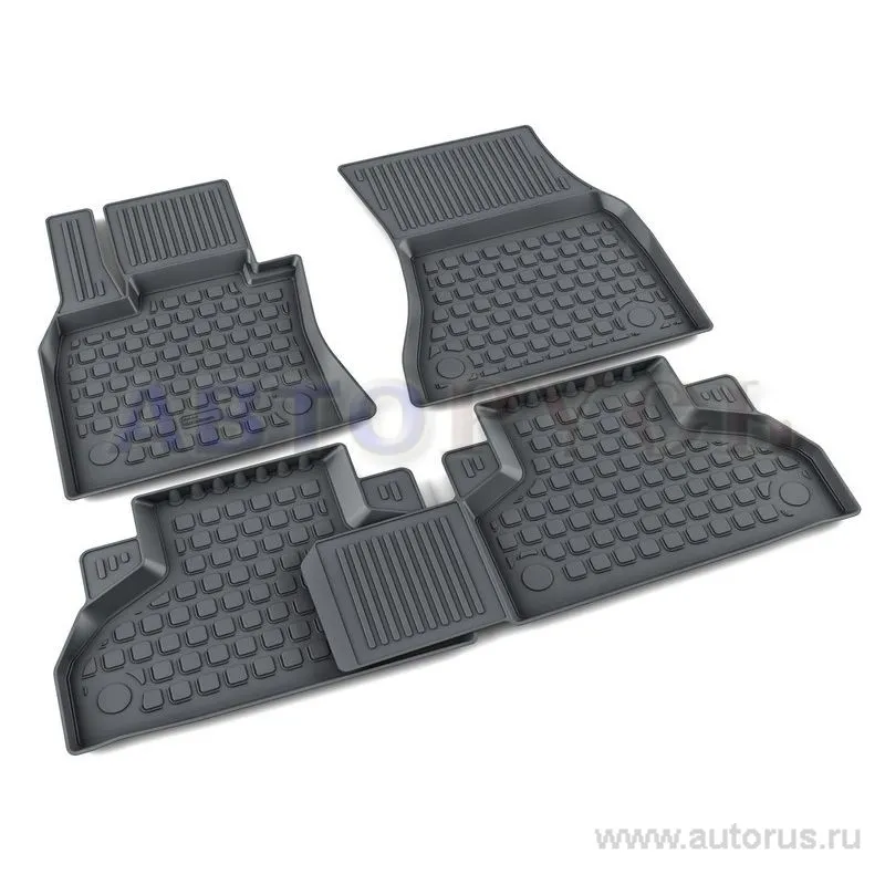 Коврики салона полиуретан черный BMW X5 F15 2013- АГАТЭК A.003.611.PL