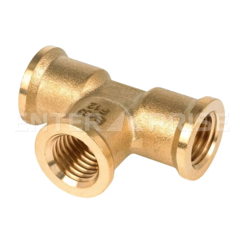 Тройник М12 внутр/М12 внутр/М12 внутр Т-образный ENTERPRISE E433F12