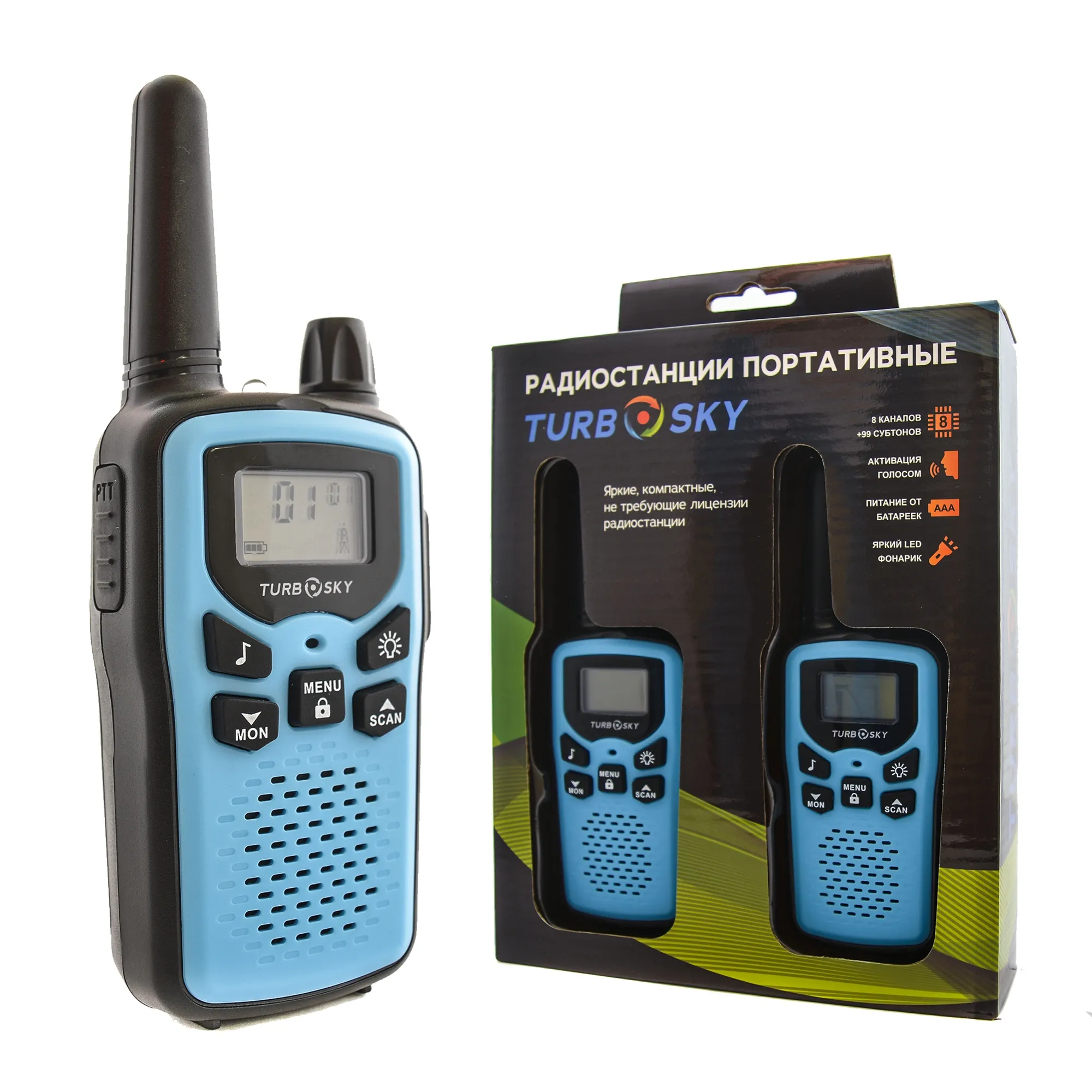 Радиостанция Turbosky T 35 BLUE