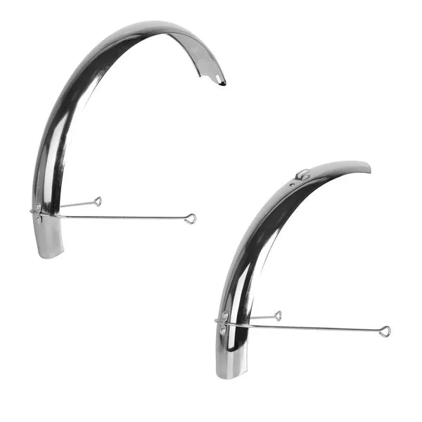 Крылья, переднее и заднее, для колес 18, хром Bike Parts Х38995