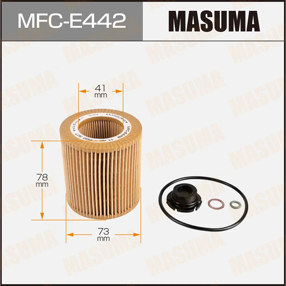 Фильтр масляный MASUMA MFCE442