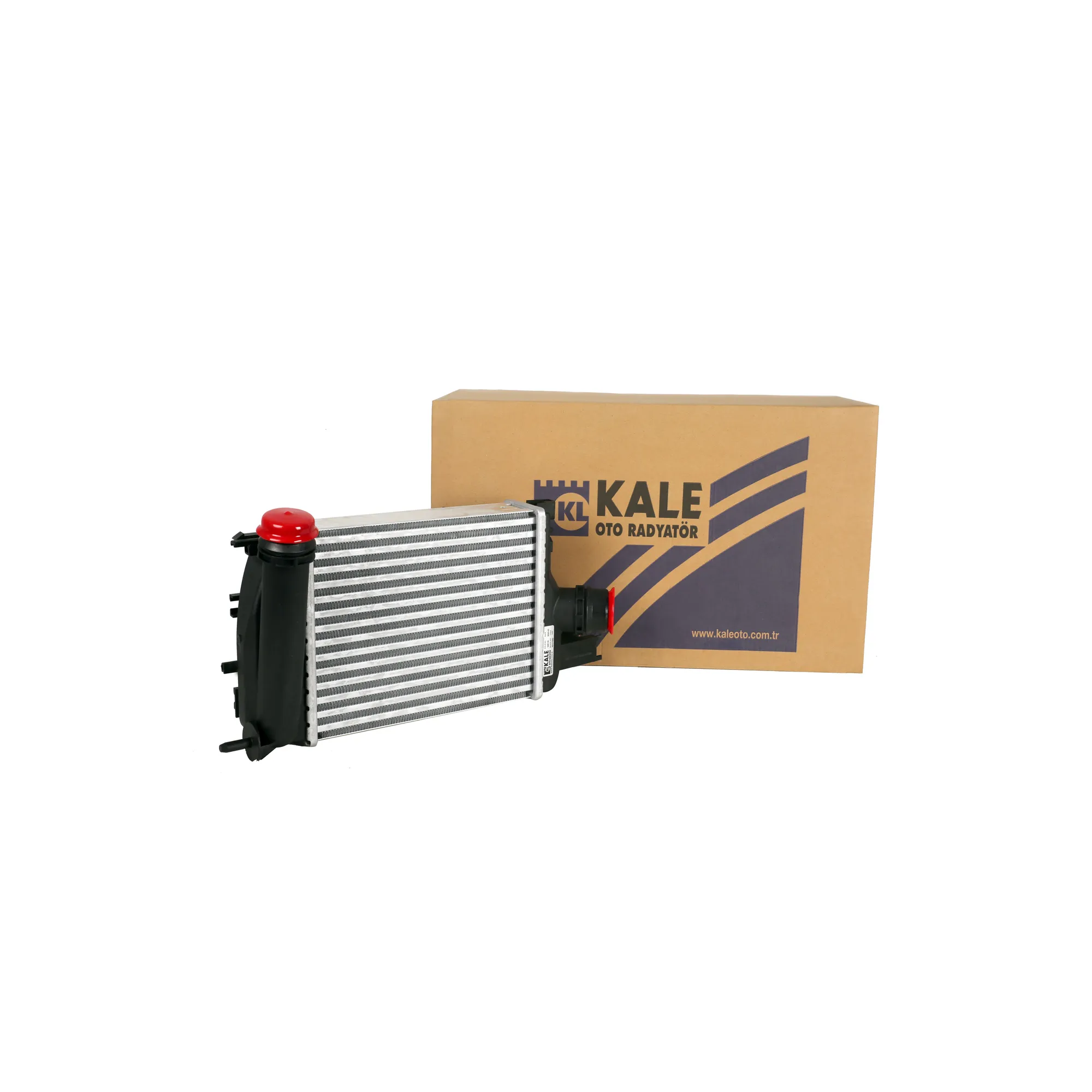 Радиатор интеркулера для а/м Renault Duster (10-) 1.5dCi /Arkana (19-) 1.3T паяный KALE 345115
