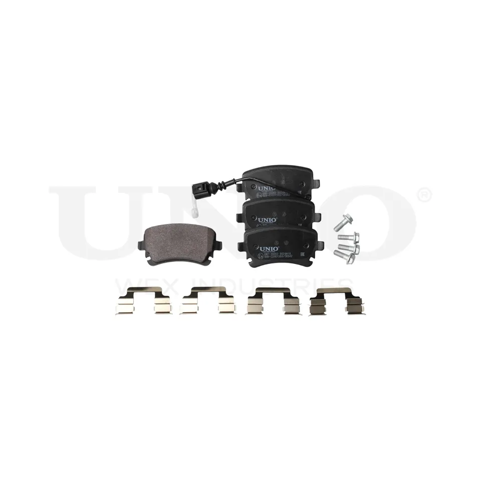 Колодки тормозные дисковые задние с датчиком UNIO BRP-20092
