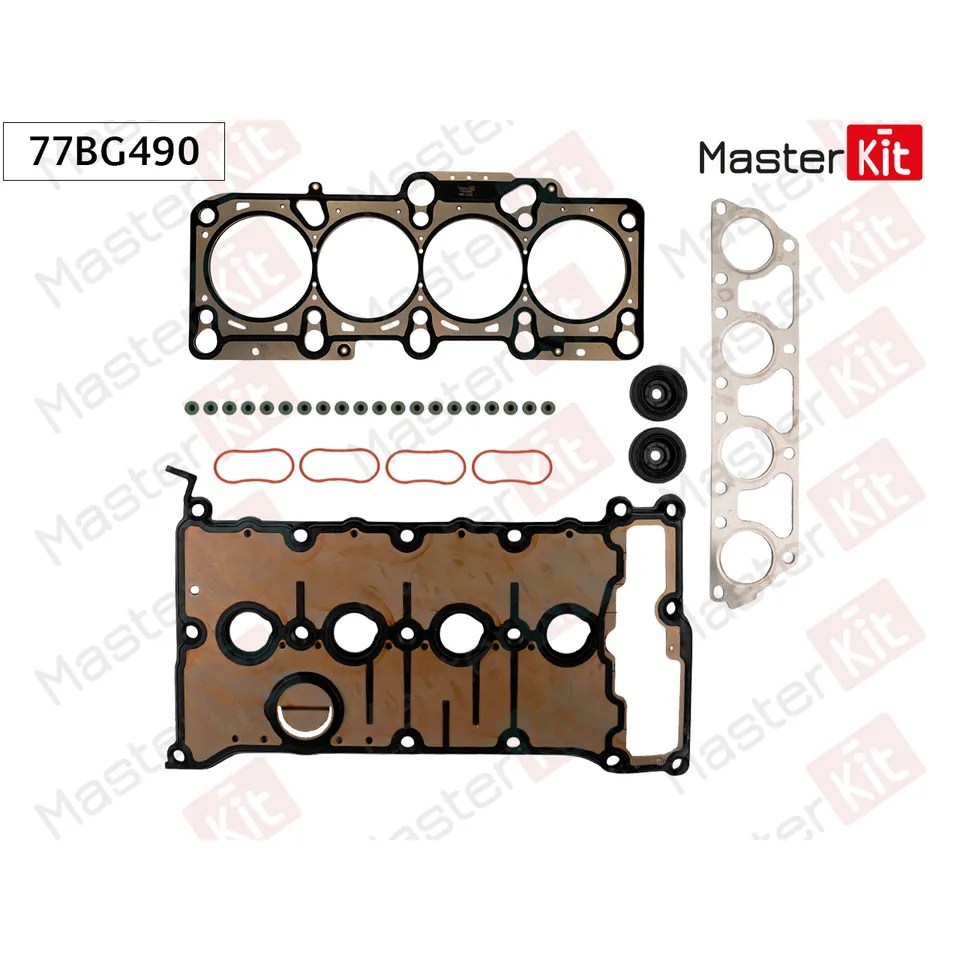 Комплект прокладок ГБЦ Audi A4 (8EC, B7) ALT MASTERKIT 77BG490