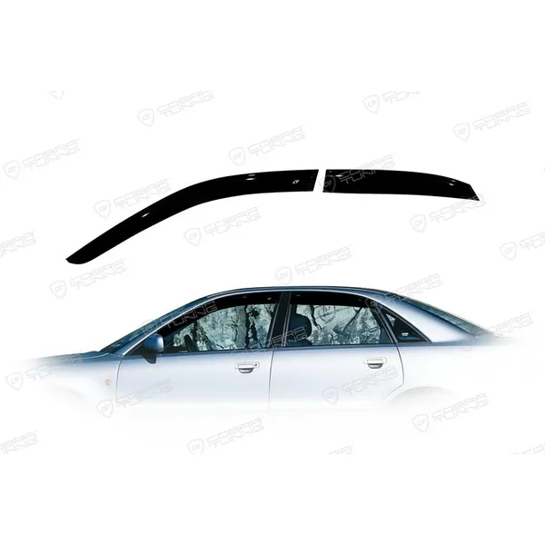 Дефлектора на окна Audi A4 Sd (B5/8K) 1995-2000EuroStandard деф.окон Cobra Tuning AE11195