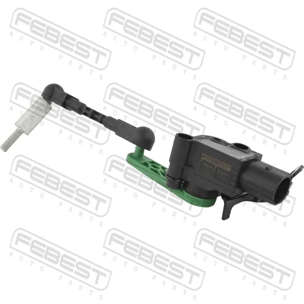 Датчик положения кузова передний L (с тягой) FEBEST 17603-001