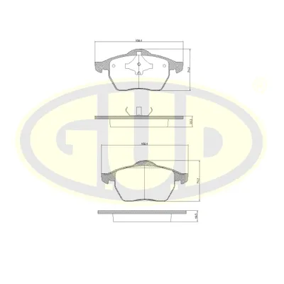 КОЛОДКИ ПЕР VW SHARAN. FORD GALAXY 1.82.81.9TDI 95-00