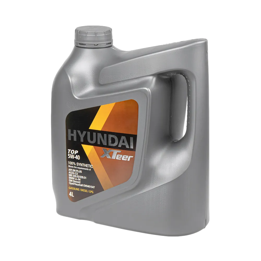 Масло моторное Hyundai Xteer TOP 5W-40 синтетическое 4 л 1041013
