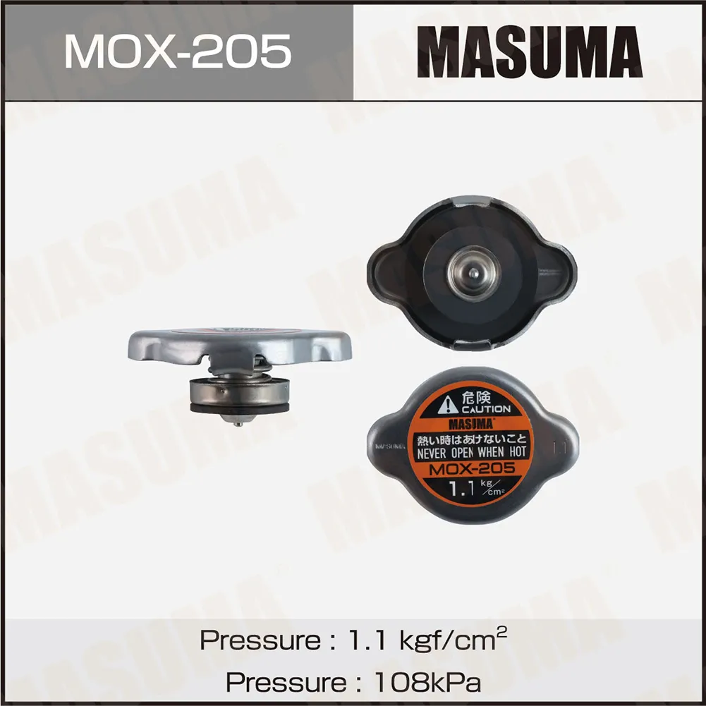 Крышка радиатора 1.1 kg/cm2 MASUMA MOX-205