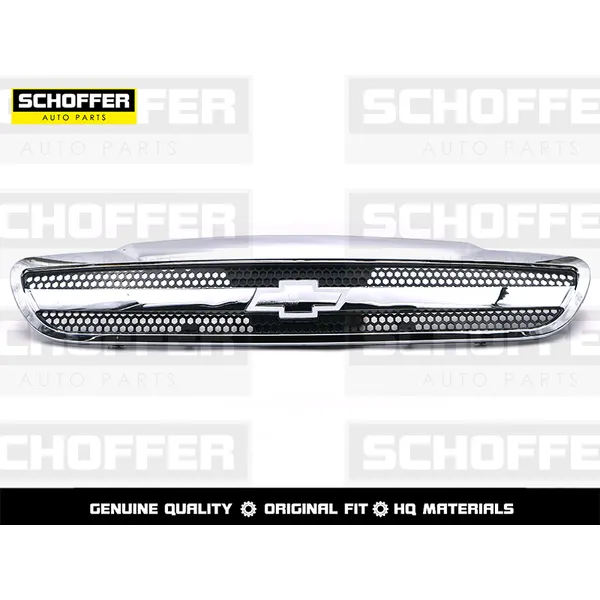 Решетка радиатора Chevrolet Lanos 97- без эмблемы SCHOFFER SHF02754